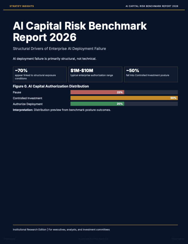 AI Capital Authorization Benchmark Report cover
